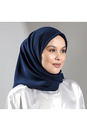شال سرمه ای زنانه Medine İpeği Berel Moda - کد 758825656