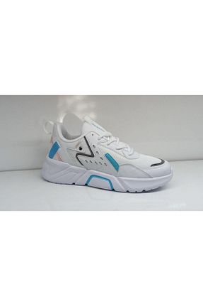 کفش پیاده روی سفید زنانه چرم مصنوعی Dunlop - کد 267267884