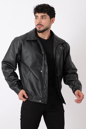کاپشن مشکی مردانه اورسایز ByTrend - کد 857422235