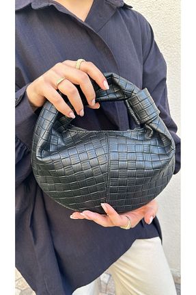 کیف دستی مشکی زنانه چرم مصنوعی Kübi - کد 854941657