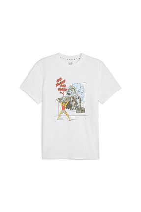 تیشرت اسپرت سفید مردانه رگولار Puma - کد 839492057