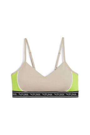 نیم تنه اسپرت بژ زنانه پلی استر Puma - کد 840023710