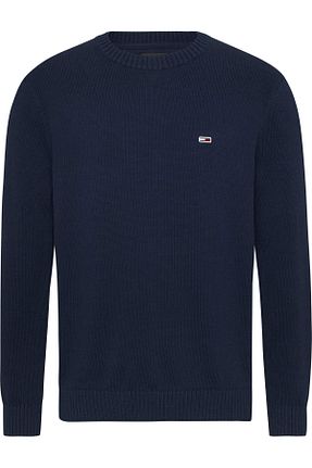 پلیور سرمه ای مردانه ساده Tommy Hilfiger - کد 793012413