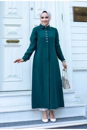 تونیک حجاب سبز زنانه بافتنی ALNİSS COLLECTİON - کد 831408806