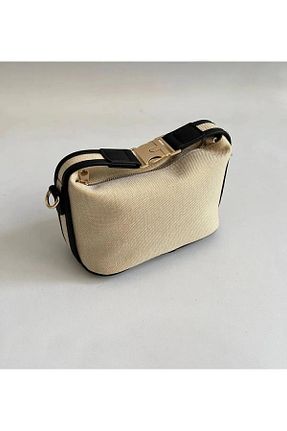 کیف دستی بژ زنانه سایز متوسط FİASHOP - کد 836237331