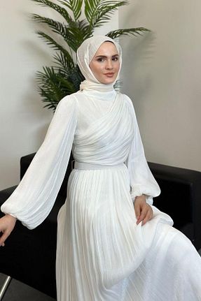 لباس مجلسی سفید زنانه کد 845449072