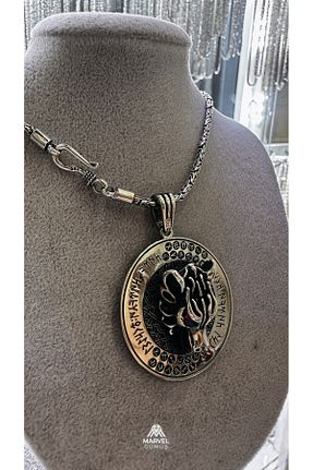 گردنبند نقره مردانه 925 عیار Marvel Gold & Silver - کد 857484344