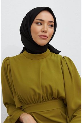 روسری مشکی پلی استر Silk Home - کد 857475470