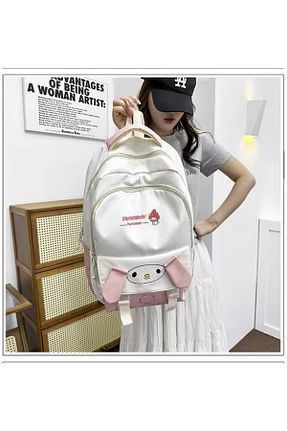 کوله پشتی صورتی زنانه سایز متوسط synshop - کد 857531251