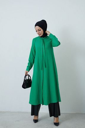 تونیک حجاب سبز زنانه ویسکون Genel Markalar - کد 684441365