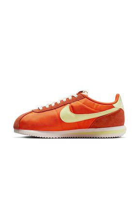 کفش اسنیکر نارنجی زنانه بند دار Nike - کد 841571818