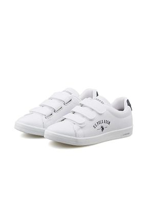 کفش اسنیکر سفید زنانه بند دار U.S. Polo Assn. - کد 472185537