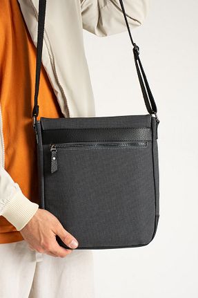 کیف پستچی سرمه ای مردانه Çanta Trend - کد 806034614