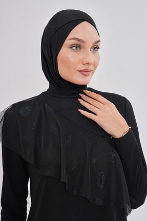 کلاه شنای حجاب مشکی زنانه MAG FASHİON - کد 857846165