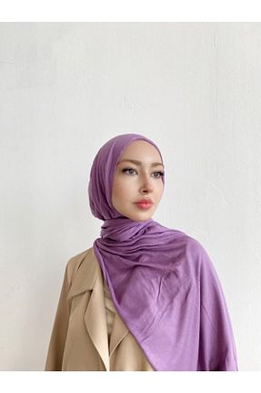 شال بنفش زنانه ویسکون Hürremist - کد 135499711