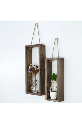 محصول دکوراسیون دیوار قهوه ای چوب Shopkutuk - کد 635278945