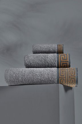 حوله طوسی پنبه ای TABEA HOME - کد 337134404