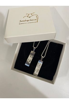 گردنبند استیل ( فولاد ) زنانه استیل (فولاد) jewelrysburcu - کد 844679197