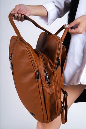 کوله پشتی قهوه ای زنانه سایز متوسط Solo Bag - کد 147546510