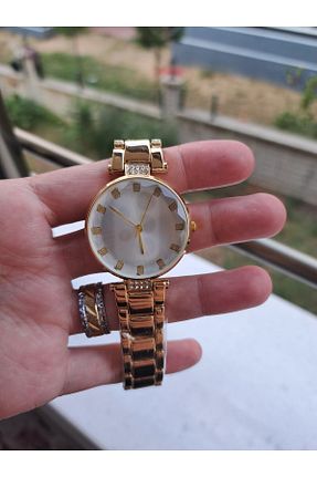 ساعت مچی طلائی زنانه 31-35 میلی متر Clup Polo - کد 852412586