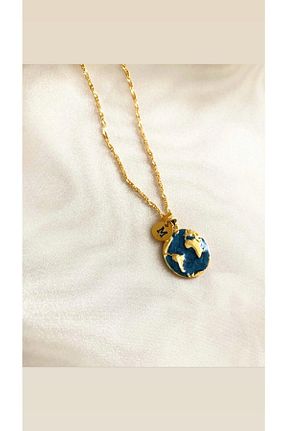 گردنبند جواهر طلائی زنانه روکش طلا Genel Markalar - کد 687393221