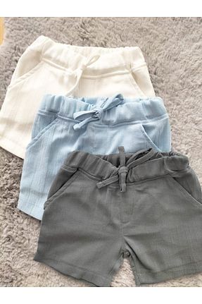 شلوارک و برمودا طوسی بچه گانه %100 پنبه Butik - کد 838041062
