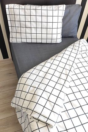 روتختی تک نفره سفید کش دار CANDAN ÇEYİZ - کد 319254885