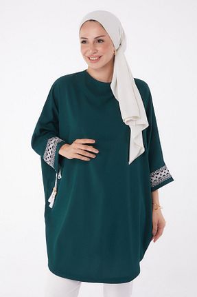 تونیک سبز زنانه بافتنی TOFİSA - کد 855488090