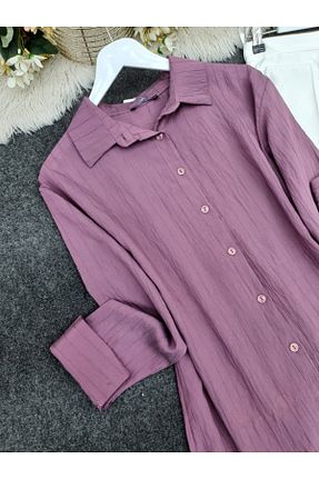 تونیک حجاب زرشکی زنانه بافتنی HİJABAYA - کد 857878480