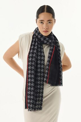شال مشکی زنانه پنبه ای SOFT AKSESUAR - کد 857633292