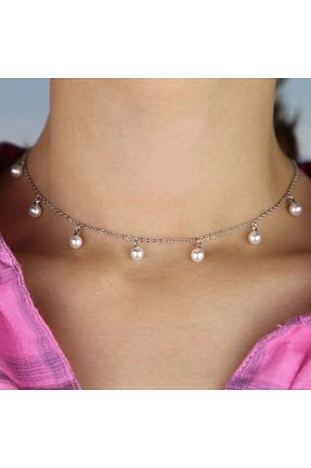 گردنبند جواهر زنانه مروارید MODAMAYS - کد 855549720