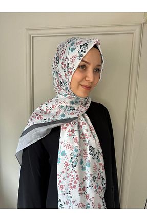 شال طوسی زنانه پلی استر Azrina - کد 855778243