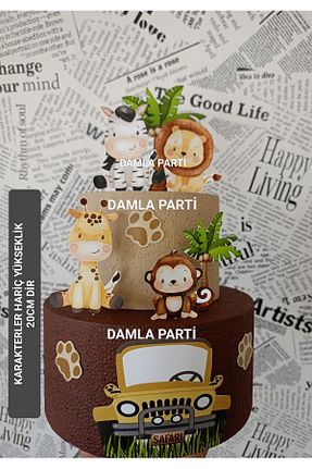 سایر لوازم لوازم جشن و مهمانی قهوه ای DAMLA PARTİ - کد 844306742