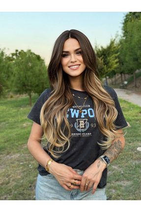 کلاه گیس بنفش زنانه Fenomen Peruk - کد 857712395