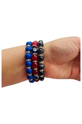 دستبند جواهر رنگی زنانه منجق GALATA GIFT - کد 856216193
