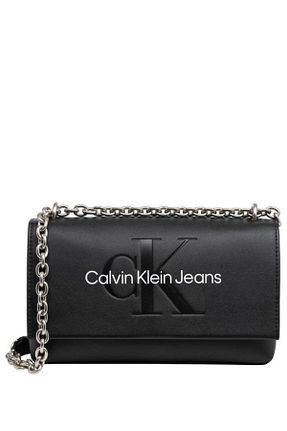کیف دوشی مشکی زنانه چرم مصنوعی Calvin Klein - کد 834402614