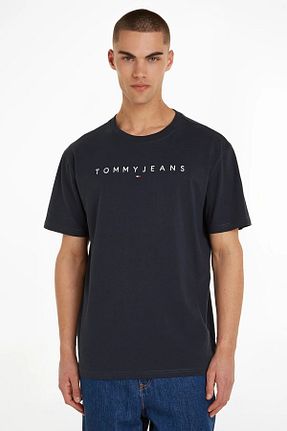 تیشرت سرمه ای مردانه Fitted Tommy Hilfiger - کد 784762185