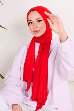 شال قرمز زنانه TOFİSA - کد 772806707