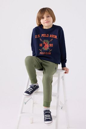 ست لباس راحتی سرمه ای بچه گانه چاپی U.S. Polo Assn. - کد 857675265