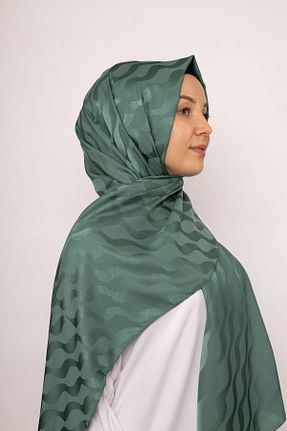 شال سبز زنانه پنبه پلی استر Azrina - کد 853961352