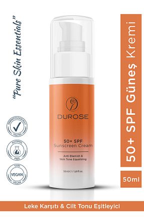کرم ضد آفتاب صورت SPF 50 + DUROSE - کد 855746802
