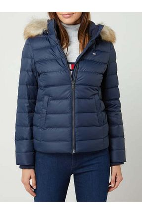 کاپشن سرمه ای زنانه Relaxed Tommy Hilfiger - کد 402918307