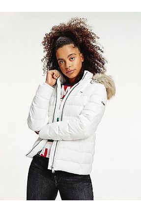 کاپشن قهوه ای زنانه رگولار Tommy Hilfiger - کد 51363903