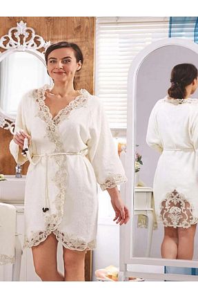 حوله پالتوئی بژ زنانه FAVORA - کد 845878426