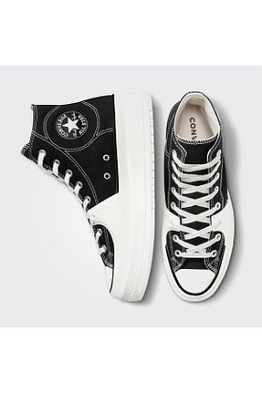 کفش اسنیکر مشکی زنانه بند دار Converse - کد 693088073