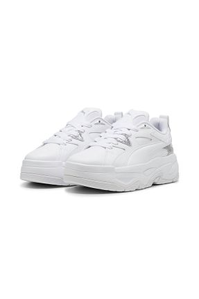 کفش اسنیکر سفید زنانه بند دار Puma - کد 814577062