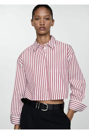 پیراهن قرمز زنانه رگولار MANGO - کد 845857505