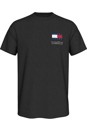 تیشرت مشکی مردانه رگولار Tommy Hilfiger - کد 811003381