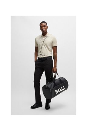 پولوشرت بژ مردانه پنبه ای BOSS - کد 857867154