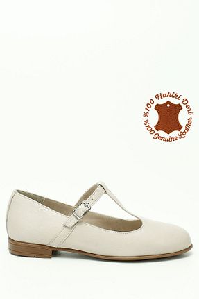بابت بژ زنانه چرم خالص GÖNDERİ(R) - کد 844890928